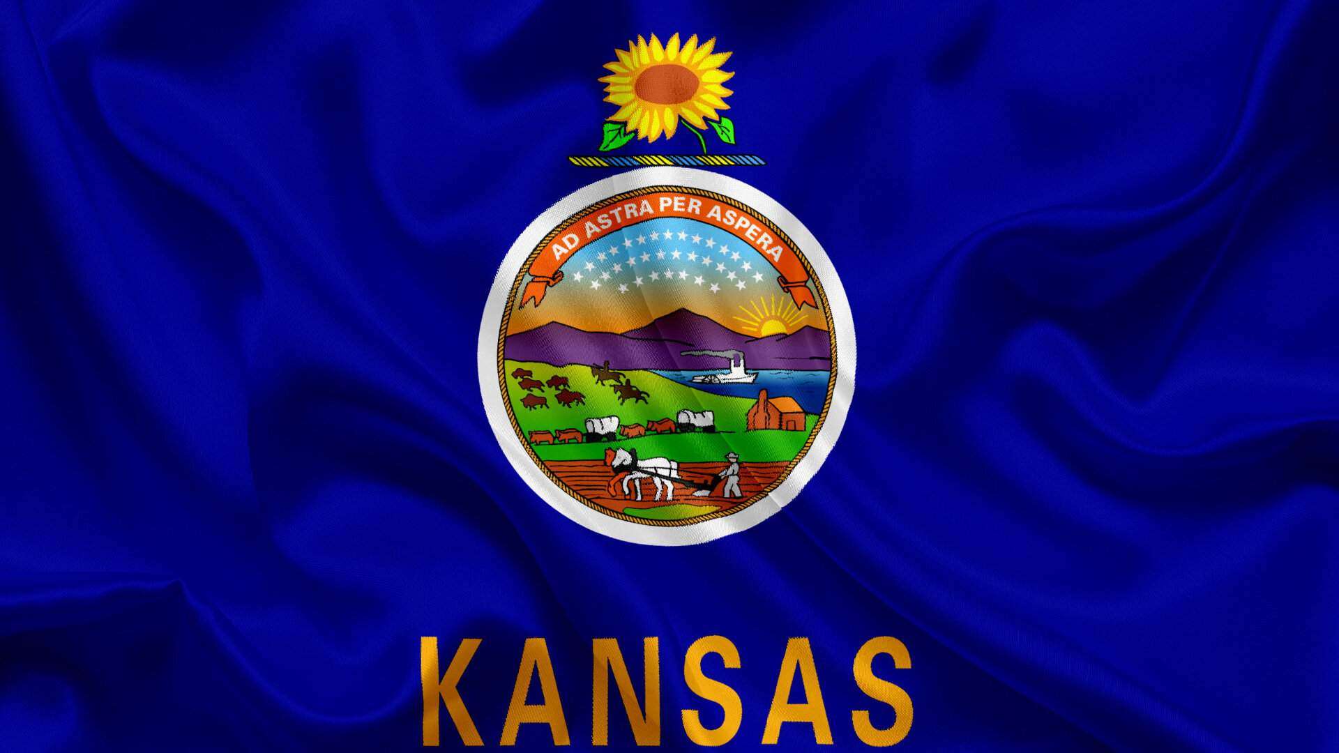 flag state of kansas