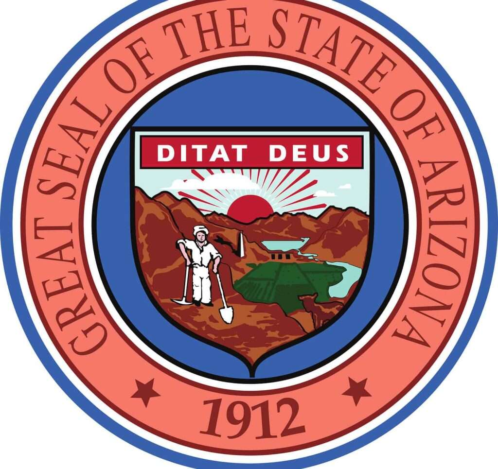 image of great seal of the state of arizona
