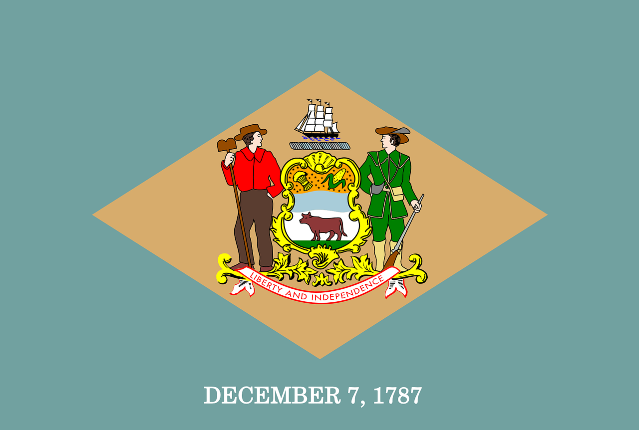 state flag of delaware