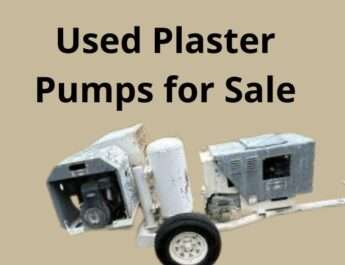 Used Plaster Pumps for Sale