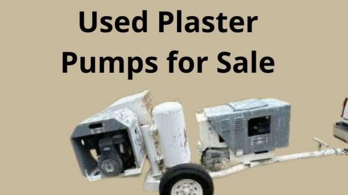 Used Plaster Pumps for Sale